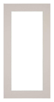 Passe Partout 40x80cm Karton Grijs Graniet Rand 5cm Recht   Voorzijde | Yourdecoration.be