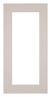 Passe Partout 40x70cm Karton Grijs Graniet Rand 6cm Recht   Voorzijde | Yourdecoration.be