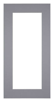 Passe Partout 40x70cm Karton Grijs Rand 6cm Recht   Voorzijde | Yourdecoration.be