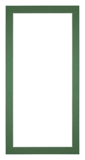 Passe Partout 40x80cm Karton Groen Bos Rand 3cm Recht   Voorzijde | Yourdecoration.be
