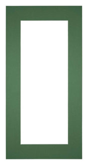 Passe Partout 40x70cm Karton Groen Bos Rand 6cm Recht   Voorzijde | Yourdecoration.be