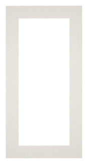 Passe Partout 40x80cm Karton Lichtgrijs Rand 5cm Recht   Voorzijde | Yourdecoration.be