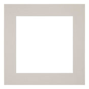 Passe Partout 45x45cm Karton Grijs Graniet Rand 6cm Recht   Voorzijde | Yourdecoration.be