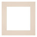 Passe Partout 40x40cm Karton Teinte Rand 6cm Recht   Voorzijde | Yourdecoration.be