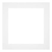 Passe Partout 55x55cm Karton Wit Rand 5cm Recht   Voorzijde | Yourdecoration.be