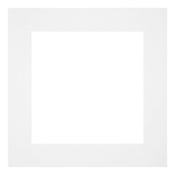 Passe Partout 40x40cm Karton Wit Rand 6cm Recht   Voorzijde | Yourdecoration.be