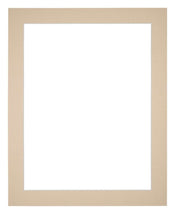 Passe Partout 28x35cm Karton Beige Rand 4cm Recht   Voorzijde | Yourdecoration.be