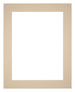 Passe Partout 40x50cm Karton Beige Rand 5cm Recht   Voorzijde | Yourdecoration.be
