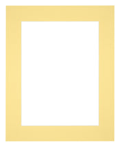 Passe Partout 24x30cm Karton Geel Rand 6cm Recht   Voorzijde | Yourdecoration.be