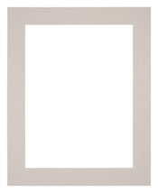 Passe Partout 40x50cm Karton Grijs Graniet Rand 5cm Recht   Voorzijde | Yourdecoration.be