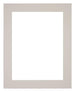 Passe Partout 55x65cm Karton Grijs Graniet Rand 5cm Recht   Voorzijde | Yourdecoration.be