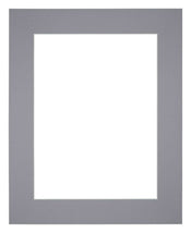 Passe Partout 56x71cm Karton Grijs Rand 6cm Recht   Voorzijde | Yourdecoration.be