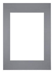 Passe Partout 42x59,4cm A2/A3 Karton Grijs Rand Recht   Voorzijde | Yourdecoration.be