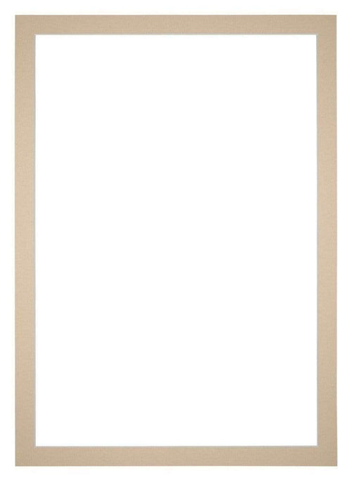 Passe Partout 21x29,7cm A4 Karton Beige Rand 3cm Recht   Voorzijde | Yourdecoration.be