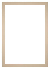 Passe Partout 50x70cm Karton Beige Rand 3cm Recht   Voorzijde | Yourdecoration.be