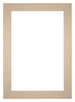 Passe Partout 21x29,7cm A4 Karton Beige Rand 6cm Recht   Voorzijde | Yourdecoration.be