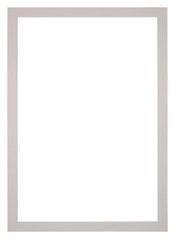Passe Partout 21x29,7cm A4 Karton Grijs Graniet Rand 3cm Recht   Voorzijde | Yourdecoration.be