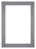 Passe Partout 21x29,7cm A4 Karton Grijs Rand 6cm Recht   Voorzijde | Yourdecoration.be