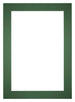 Passe Partout 21x29,7cm A4 Karton Groen Bos Rand 6cm Recht   Voorzijde | Yourdecoration.be