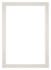 Passe Partout 60x84cm Karton Lichtgrijs Rand 4cm Recht   Voorzijde | Yourdecoration.be