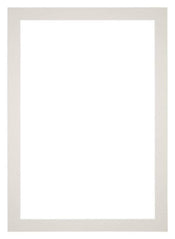 Passe Partout 60x84cm Karton Lichtgrijs Rand 4cm Recht   Voorzijde | Yourdecoration.be