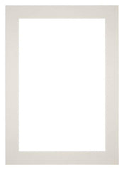 Passe Partout 21x29,7cm A4 Karton Lichtgrijs Rand 6cm Recht   Voorzijde | Yourdecoration.be