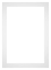 Passe Partout 35x50cm Karton Wit Rand 5cm Recht   Voorzijde | Yourdecoration.be