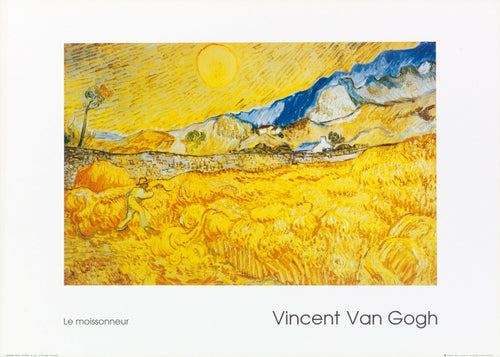 Vincent Van Gogh   Il Mietitore Kunstdruk 70x50cm | Yourdecoration.be