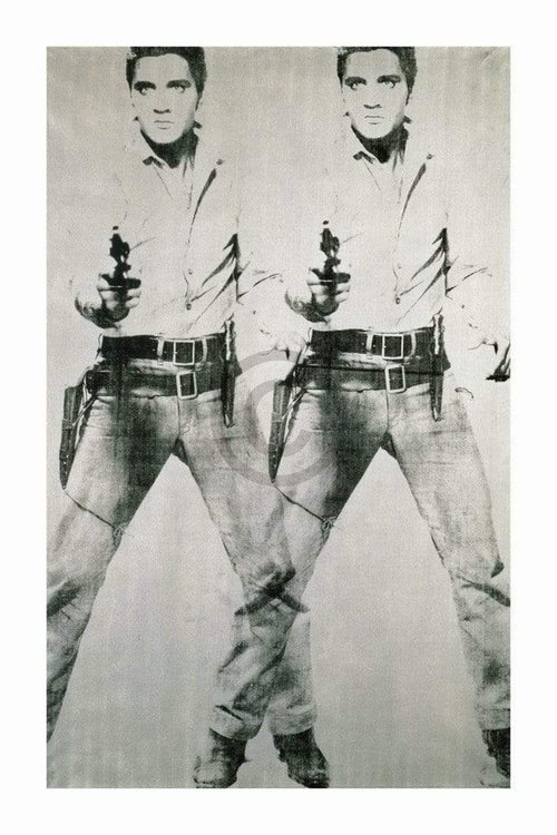 Andy Warhol   Elvis 1963 Double Kunstdruk 60x90cm | Yourdecoration.be