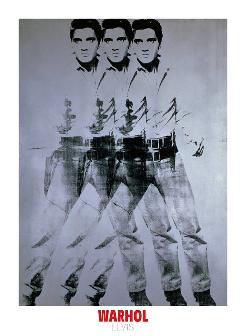 Andy Warhol   Elvis 1963 Triple Kunstdruk 66x90cm | Yourdecoration.be