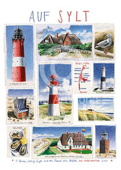 Andy Airfix   Auf Sylt Kunstdruk 50x70cm | Yourdecoration.be
