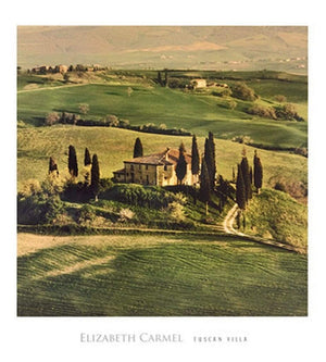 Elisabeth Carmel   Tuscan Villa Kunstdruk 45x50cm | Yourdecoration.be