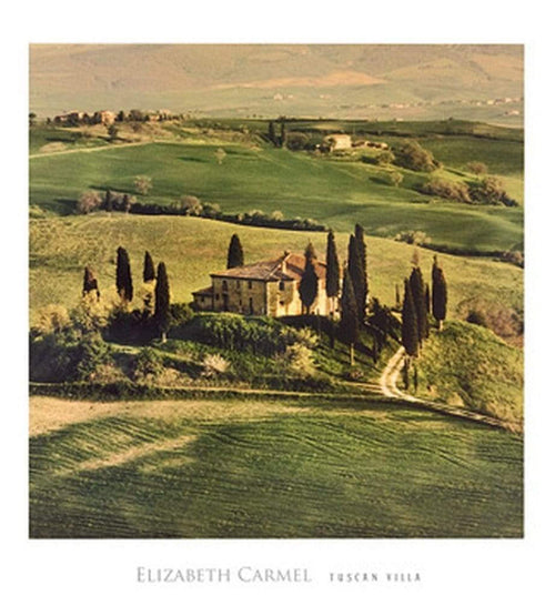 Elisabeth Carmel   Tuscan Villa Kunstdruk 45x50cm | Yourdecoration.be