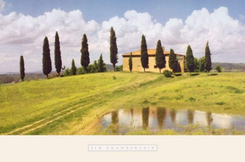 Jim Chamberlain   Tuscan Hillside #5 Kunstdruk 91x61cm | Yourdecoration.be