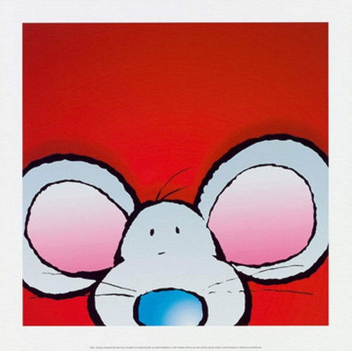 Jean Paul Courtsey   Mouse Kunstdruk 30x30cm | Yourdecoration.be