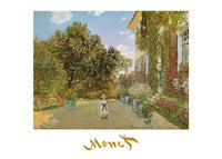 Claude Monet   La casa della artista Kunstdruk 70x50cm | Yourdecoration.be