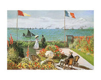 Claude Monet   Terazza sul mare a Saint Adresse Kunstdruk 50x40cm | Yourdecoration.be