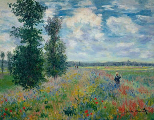Claude Monet   Les Coquelicots Kunstdruk 90x70cm | Yourdecoration.be