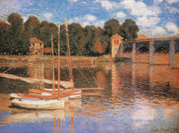 Claude Monet   Il ponte di Argenteuil Kunstdruk 80x60cm | Yourdecoration.be