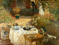 Claude Monet   Le DÃ©jeuner Kunstdruk 90x70cm | Yourdecoration.be