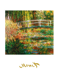 Claude Monet   The Waterlily Pond Kunstdruk 50x70cm | Yourdecoration.be