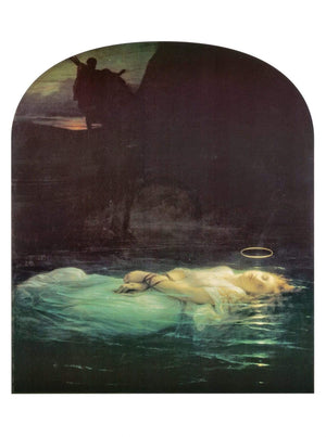 Hippolyte Paul Delaroche   The Young Martyr 1855 Kunstdruk 60x80cm | Yourdecoration.be