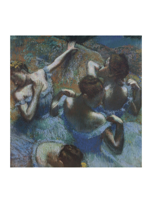 Edgar Degas   Blue Dancers Kunstdruk 60x80cm | Yourdecoration.be