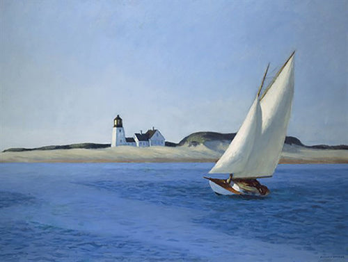 PGM Edward Hopper The Long Leg 1930 Kunstdruk 81x61cm | Yourdecoration.be