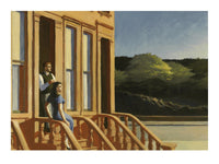 PGM Edward Hopper Sunlight on Brownstones Kunstdruk 40x30cm | Yourdecoration.be