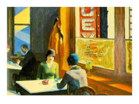 PGM Edward Hopper Chop Suey 1929 Kunstdruk 40x30cm | Yourdecoration.be