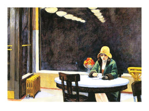 PGM Edward Hopper Automat 1927 Kunstdruk 40x30cm | Yourdecoration.be