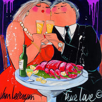 El van Leersum   True Love Kunstdruk 70x70cm | Yourdecoration.be