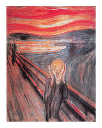 Edvard Munch   The Cry Kunstdruk 40x50cm | Yourdecoration.be