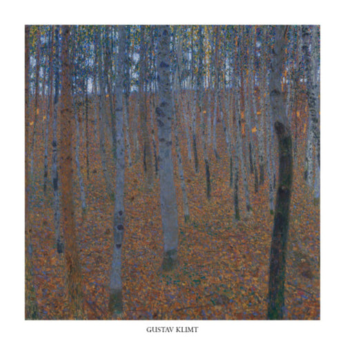 Gustav Klimt   Faggeto Kunstdruk 70x70cm | Yourdecoration.be